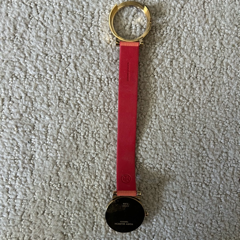 Tory Burch leather orange and red watch - Picture 5 of 5